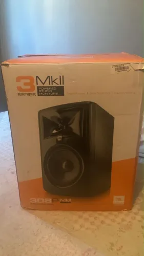 Monitor profissional Atvio JBL 308P MKII preto