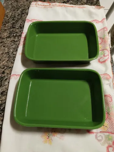 forma de porcelana quadrada