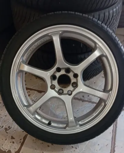 Rodas advan racing 4x100/4x108 aro 17