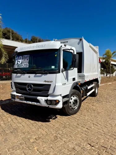 Mercedes-Benz Atego 1729 2019 Toco Compactador de Lixo Usimeca 15m³