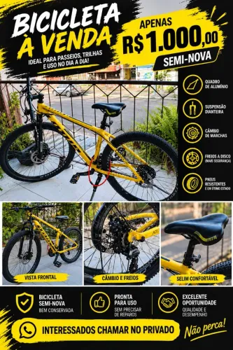 Bicicleta Lótus Seminova