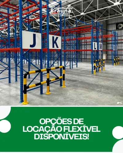 Porta-paletes para Armazéns Bem Estruturados