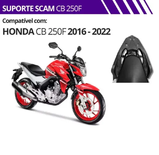 Suporte baú scam Twister 250f