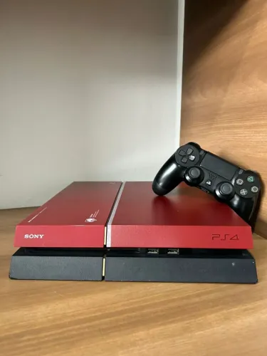 Raridade!! Playstation 4 Edição Metal Gear Solid DESBLOQUEADO (Aceito Cartão)