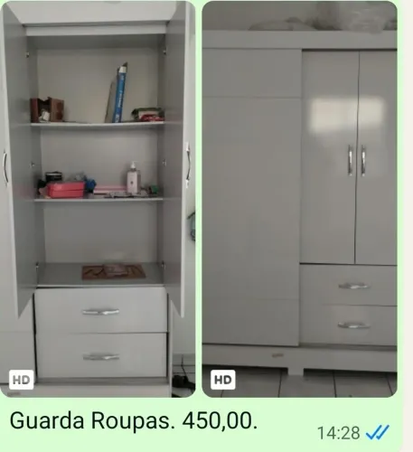 Guarda Roupas duas 3 portas