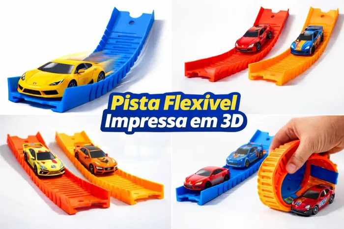 Parte Flexível Pista Hotweels