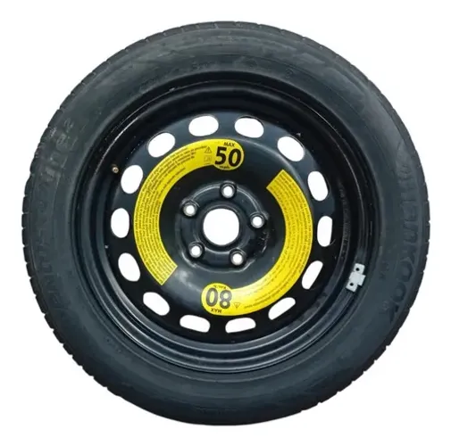 Estepe VW Jetta TSI 2013-14 R17 225/45 Preto Roda Completa
