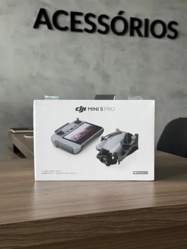 Drone DJI Mini 5 Pro Fly More Combo 36min Novos Lacrados Pronta Entrega loja Física
