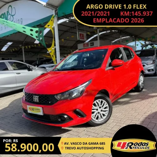 Fiat Argo Drive 1.0 6V Flex 2021