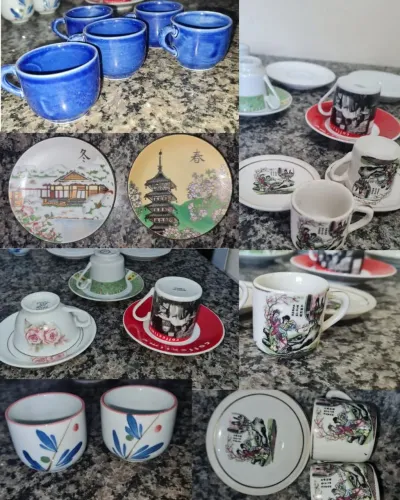 Conjunto café decorativo