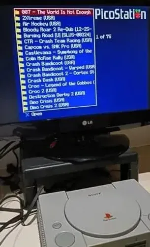 Playstation com Picostation