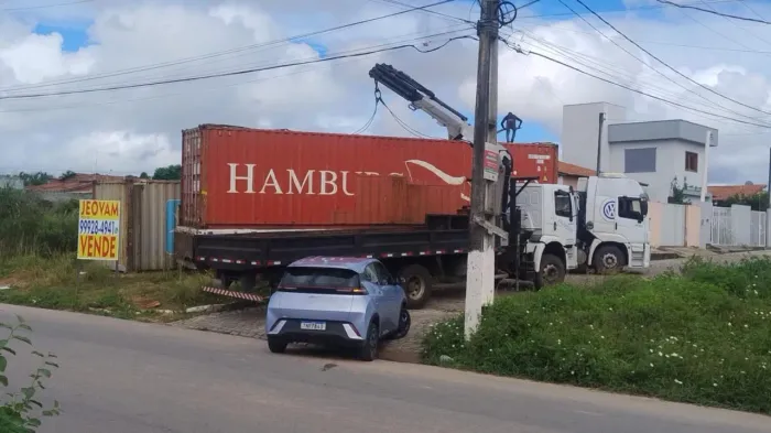 Container Marítimo - Frete e Carregamento por Nossa Conta