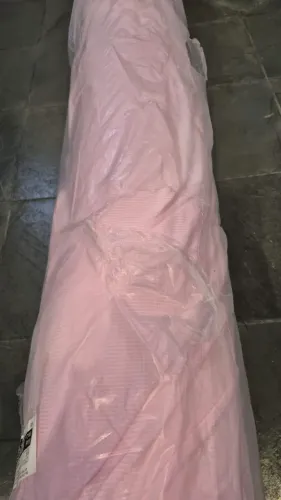 Rolo tecido NCA Rosa canelado - valor por quilo R$29,00 o kg