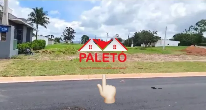 Terreno 450 m², frente asfalto a venda no Condomínio Ninho Verde II na cidade de Pardinho