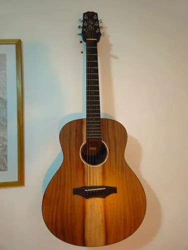 Violão Seizi Supreme Mini Ryu Koa - Seminovo + Kit Original