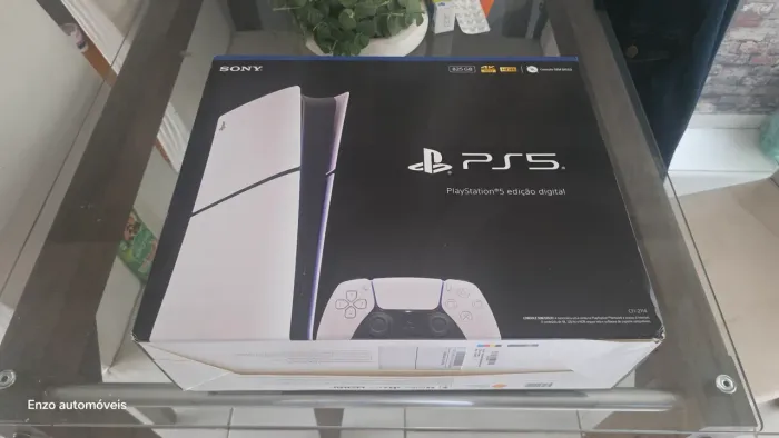 PS5 SLIM DIGITAL NOVO (LACRADO)