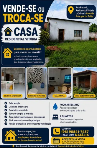 Casa a Venda ou troca