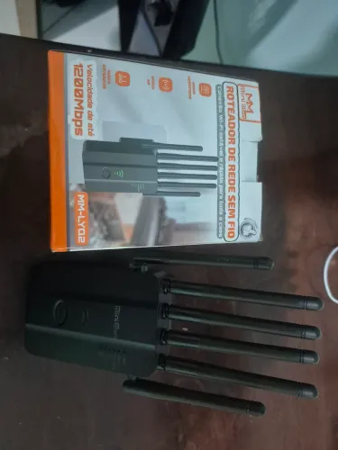 Roteador/Repetidor Wi-Fi MiniLink MM-LY02 - 1200 Mbps