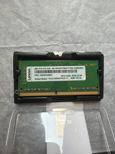 Memória RAM Notebook 4GB DDR4 3200MHz