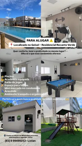 Alugo APT Geisel Recanto Verde