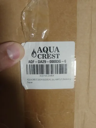 Filtro de substituição AQUACREST para refrigerador Samsung DA29-00003G