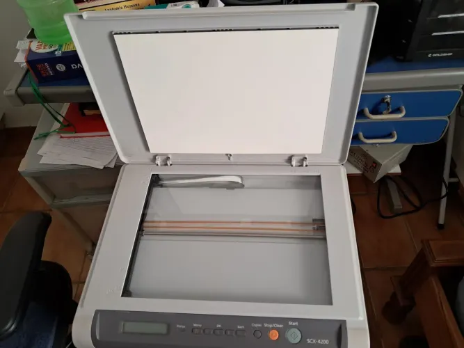 Impressora sansung scx 4200 para remover peças