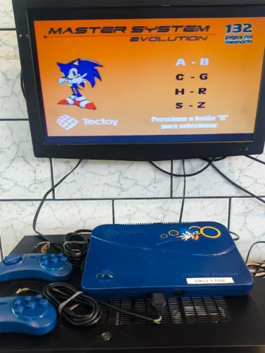 Master System Evolution III 132 JOGOS NA MEMÓRIA funcional