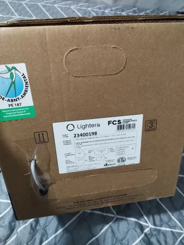 Cabo UTP CAT6 + Pacth Pannel CAT6 angular