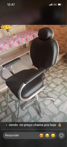 CADEIRA DE BARBEIRO