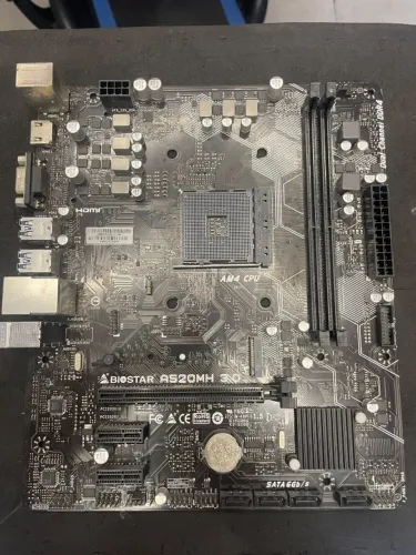 Placa-Mãe Biostar A520mh 3.0, AMD AM4, Micro ATX, DDR4