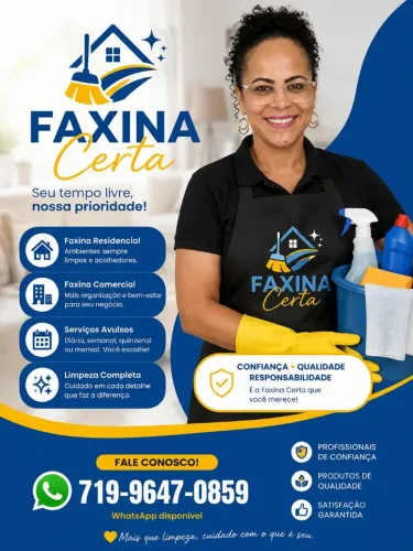 Diarista/Faxineira