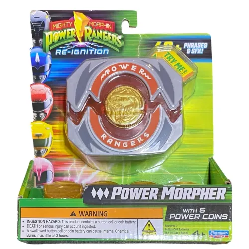 Morfador Power Rangers Re-Ignition Com 5 Moedas - Playmates