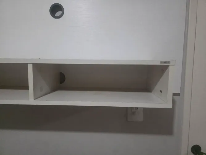 Rack branco 90 altura x 120 largura