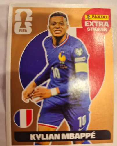 Figurinha Mbappé 