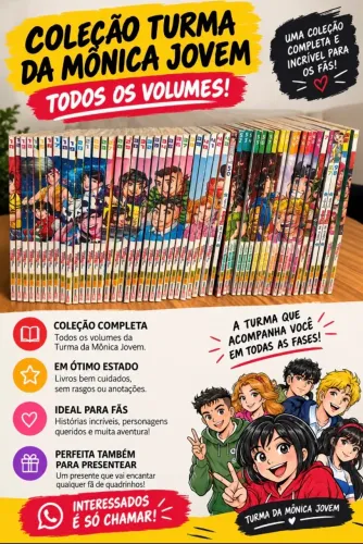 Quadrinhos turma da Mônica