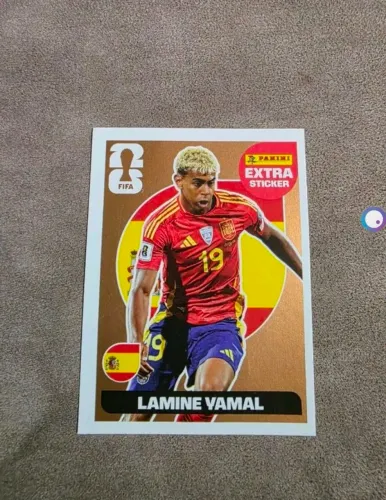 Figurinha Lamine Yamal Bronze Copa 2026