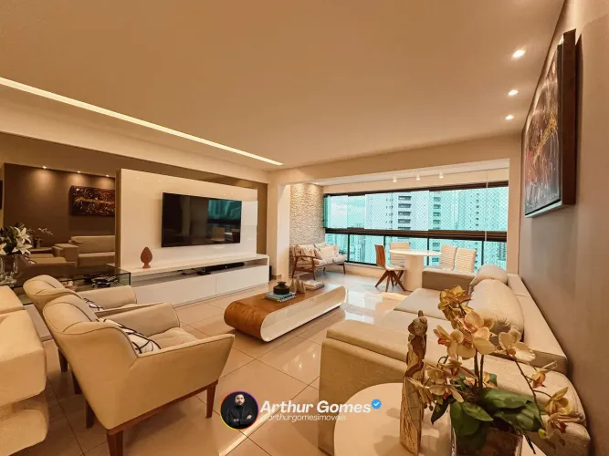 Apartamento em Boa Viagem com 4 suítes e 185 m² - Edf Jardim das Tulipas