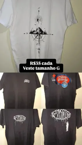 Camiseta Chronic tamanho G