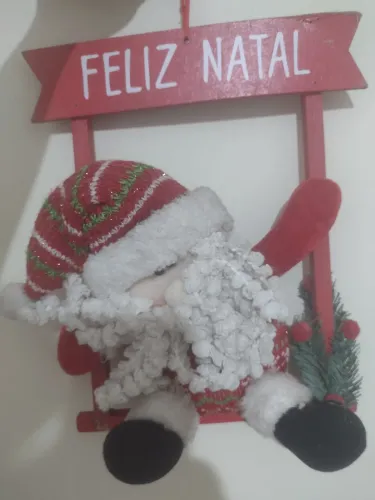 Papai Noel guirlanda lindinho!!