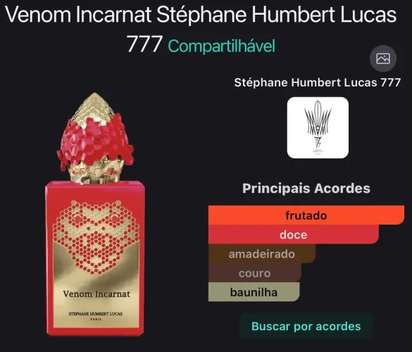 Venom Incarnat - stéphane humbert lucas 777 