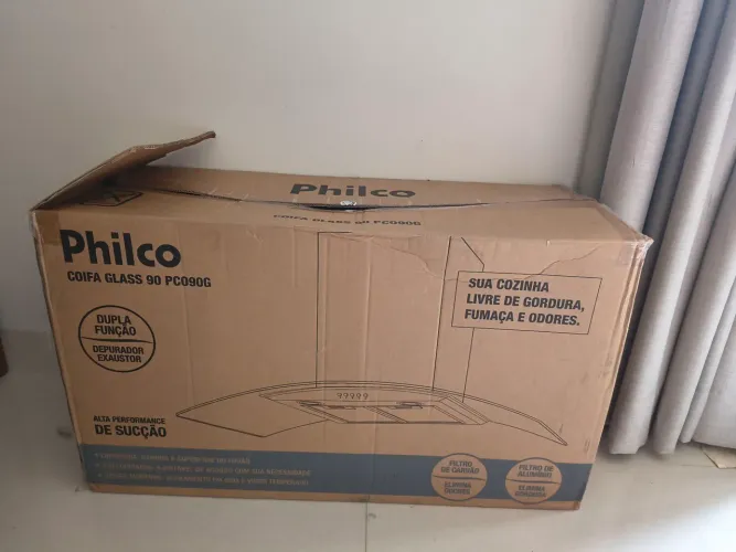 Philco Coifa Glass 90 PCO90G