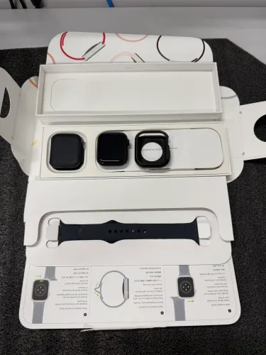 Apple Watch 9, 45mm, Cor Preto