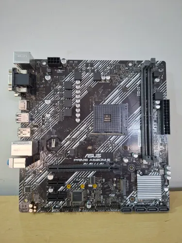 Placa Mãe Asus Prime A520M-E DDR4 Testada Funcionando