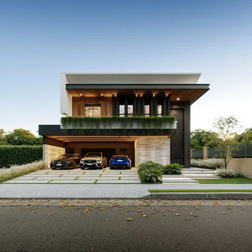 Casa em Condomínio - Condomínio Jardim do Golfe - 4 Suítes - 380m².