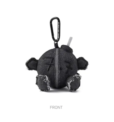 Plush bomb Keyring