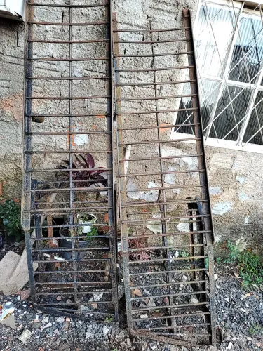 Rampa de ferro pra carro