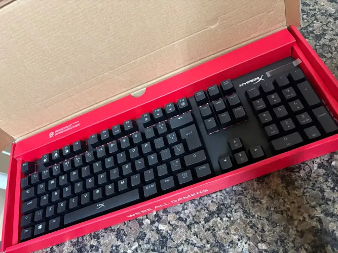 Teclado Gamer HyperX Alloy Origins Original - Novíssimo!
