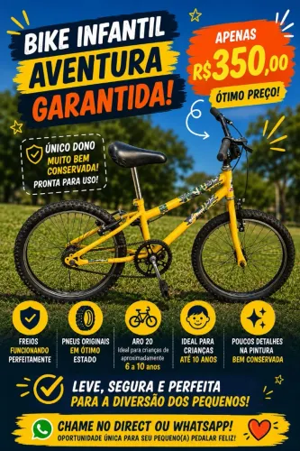 Bicicleta infantil