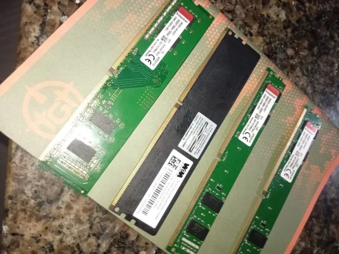 Memorias ram kingston ddr4 4 gb