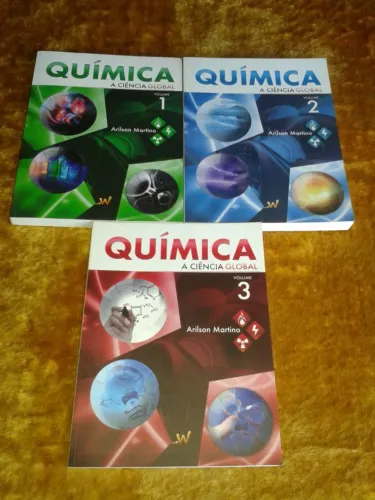 COLEÇÃO QUÍMICA A CIÊNCIA GLOBAL ( IME ITA UNICAMP )